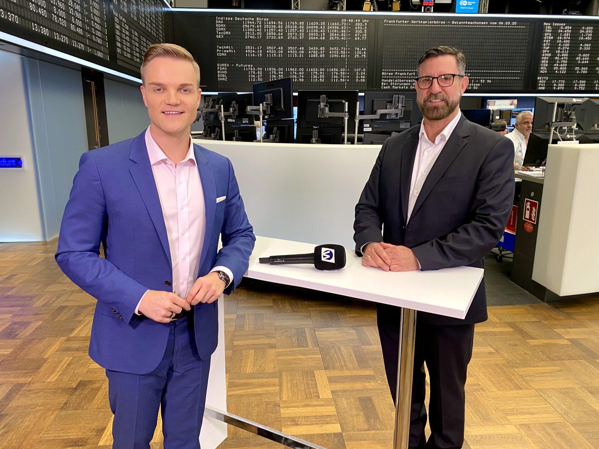 Manuel Koch und Uwe Mahrt - Finanz-Experten im Gespräch